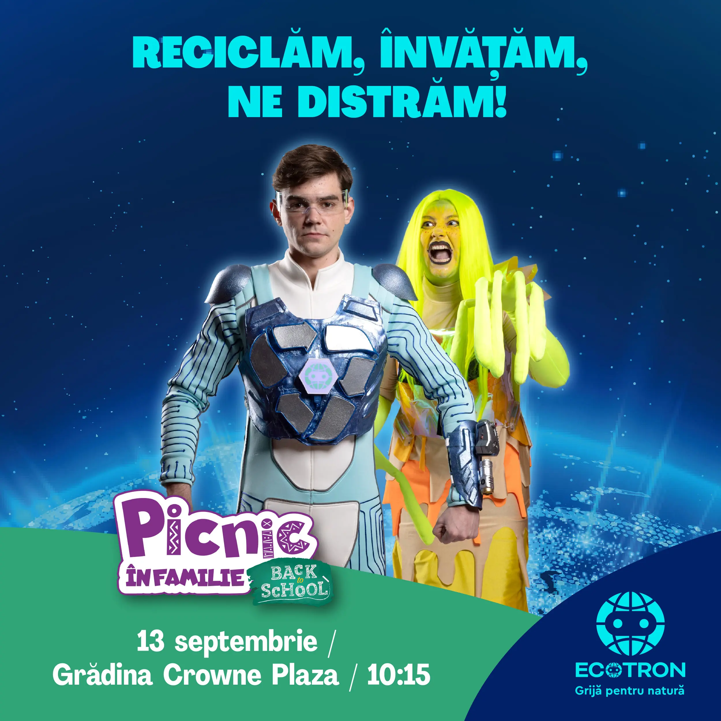 Ecotron la Picnic în Familie: responsabilitate, distracție și comunitate